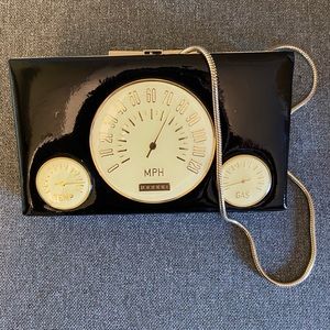 Kate Spade Novelty Car Odometer Clutch